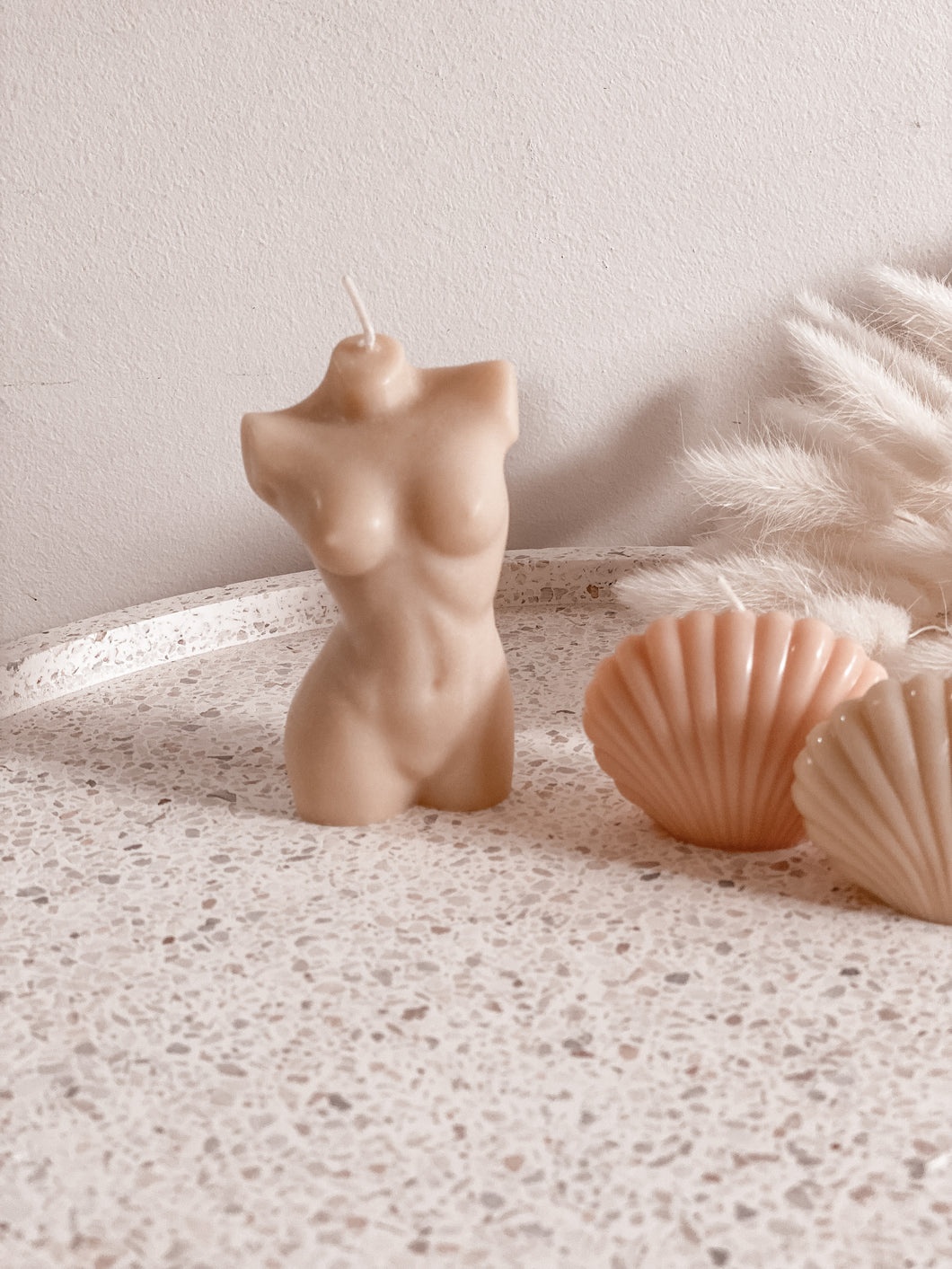 Sculptured Lady Candle