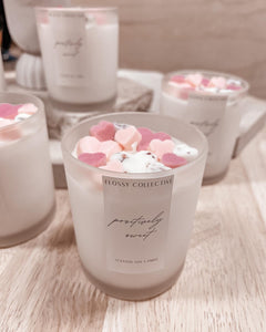 Positively Sweet Soy Candle - Hearts